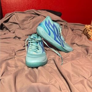 Puma Blue Athletic Shoes